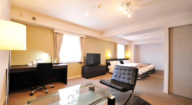 Семейный номер Standard Hotel Global View Sapporo Old Hotel Royal Stay Sapporo