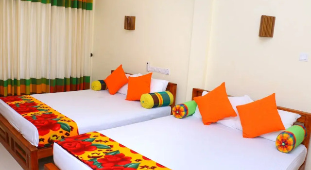 Четырёхместный номер Deluxe с балконом и с видом на сад Nature Resort - Yala Safari Village