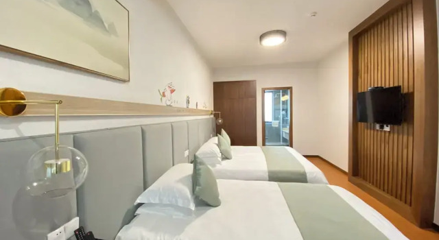 Двухместный семейный номер Standard Lin an Hot Spring Story Family Homestay