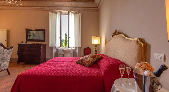 Двухместный номер Deluxe Agriturismo Villa Ulivello in Chianti