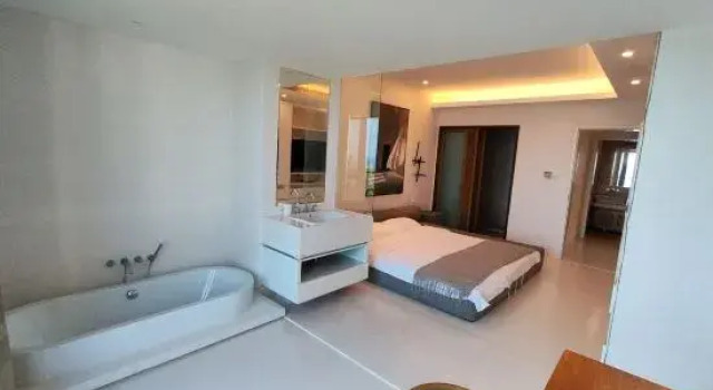 Люкс с 3 комнатами с видом на море Sanya Banshan No.1 Seaview Bungalow Villa (Dadonghai Yacht Marina)