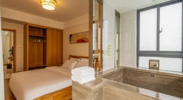 Двухместный люкс с 2 комнатами Heart Retreat·Hot Spring vacations homestays