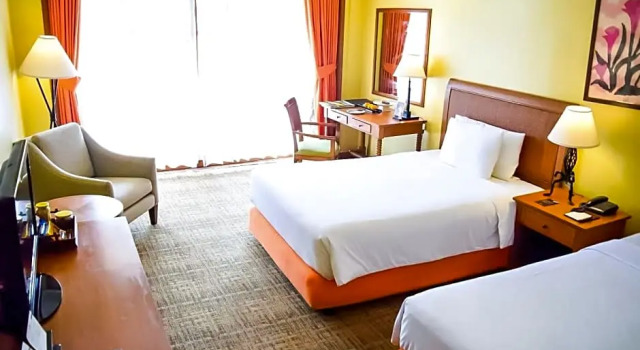 Двухместный номер Deluxe с видом на окрестности The Manor at Camp John Hay