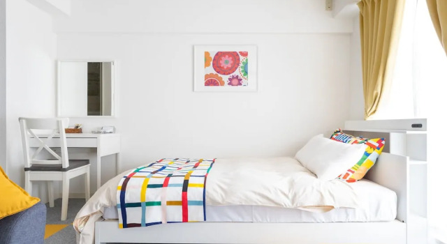 Четырёхместные апартаменты Standard с балконом KIKUS Room