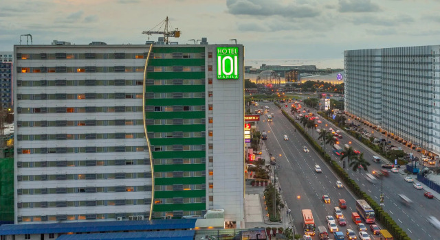 Кровать в общем номере Hotel101 - Manila