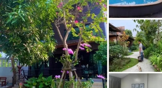 BaanSuanklaiKlungBangkrachao บ้านสวนใกล้กรุงบางกะเจ้า, Забронировать Отель Отели Samut Prakan Province с парковкой, Парковка