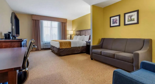 Двухместный люкс c 1 комнатой Comfort Inn & Suites Dover