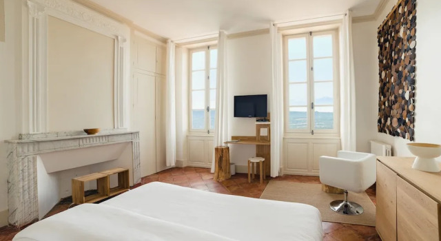 Supérieure double chambre Avec vue Cap de Castel