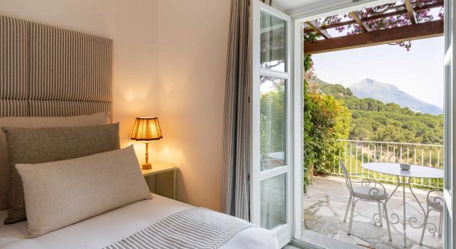 Superior Doppel Zimmer mit Gartenblick Santavenere Hotel