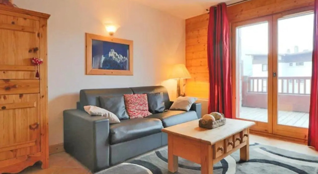 Appartement Montvalezan-La Rosière, 3 pièces, 6 personnes - FR-1-398-535, Забронировать Апартаменты/квартира Отели Ла-Розьер с парковкой, рядом с Горнолыжный курорт Ла Розьер, Парковка