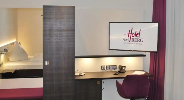Одноместный номер Standard с балконом Hotel am Berg Esslingen