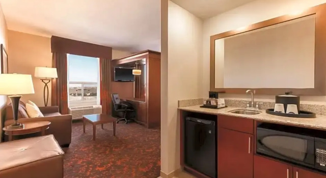 Двухместная студия Hampton Inn by Hilton Edmonton South