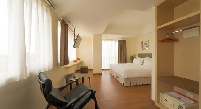 Deluxe Double room d'primahotel Airport Jakarta II