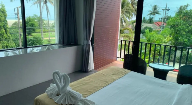 Двухместный номер Deluxe с видом на море Nitchanan Villa