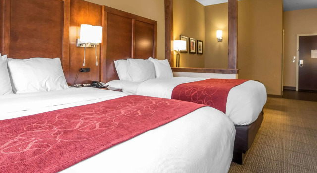 Четырёхместный люкс Comfort Suites Moab near Arches National Park