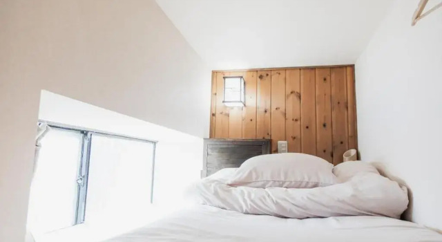 Кровать в общем номере Hostel Knot