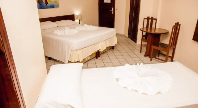 Трёхместный номер Standard с балконом Pizzato Praia Hotel