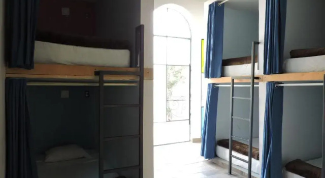 Bed in slaapzaal Capsule Hostel Mexico City