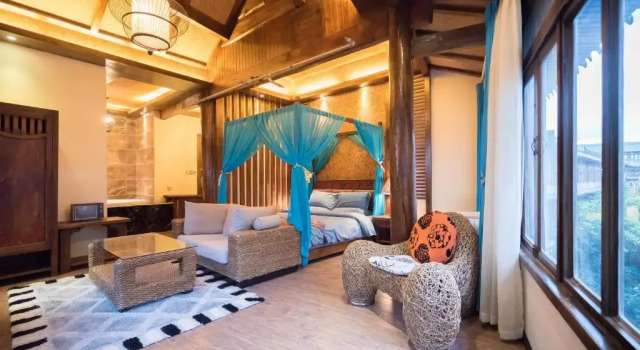 Двухместный номер Deluxe The Ritz-Man Boutique Inn Lijiang