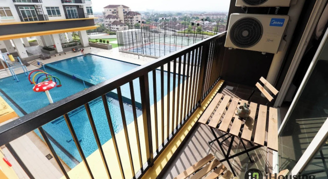 Апартаменты Comfort с балконом Melaka Novo 8 Residence - Jonker Street by Stayrene