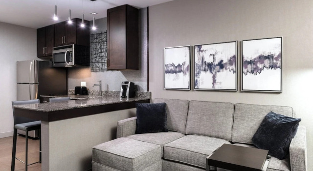 Люкс c 1 комнатой Residence Inn by Marriott Boston Logan Airport/Chelsea