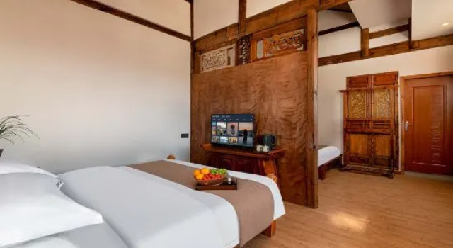 Люкс Hike Haven, a Naxi designer Snow Mountain Scenic Homestay