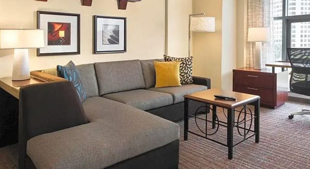 Четырёхместный люкс с 2 комнатами Residence Inn by Marriott Irvine John Wayne Airport