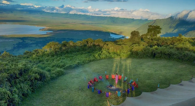 帕库拉拉野生动物园营 - 恩戈罗恩戈罗豪华帐篷, 预订 酒店 Krater Ngorongoro 阿鲁沙