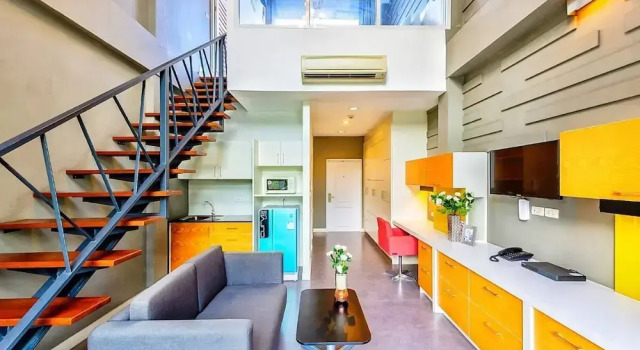Номер Standard Дуплекс с балконом Paeva Luxury Serviced Residence SHA