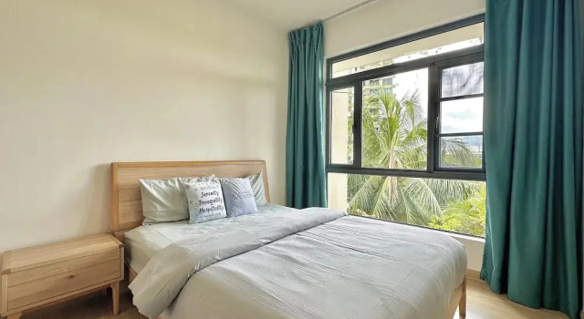 Апартаменты с 2 комнатами с балконом и с видом на сад GYDEN STAYCATION #RegaliaPark & StarviewBay Forest City