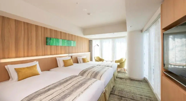 Трёхместный номер Standard Hotel GrandBach Sendai