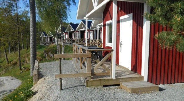 Коттедж с красивым видом из окна Visitor Stugby
