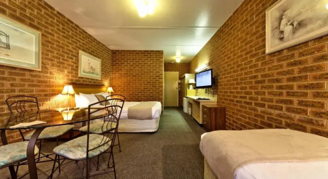 Standard- dobbelt værelse Central Yarrawonga Motor Inn