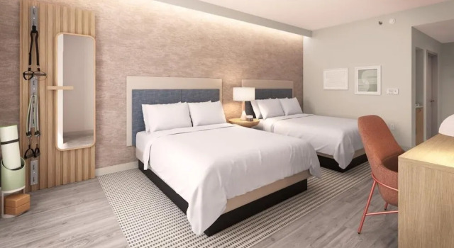 Четырёхместный номер Standard EVEN Hotel Orlando Universal Blvd by IHG