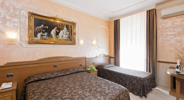 Трёхместный номер Hotel Marco Polo Rome