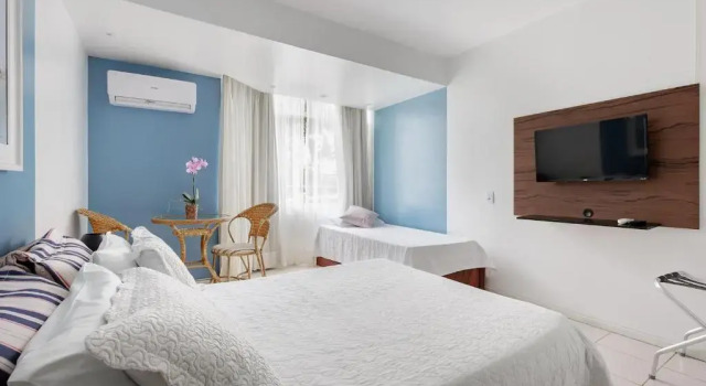 Двухместный номер Deluxe с частичным видом на море Hotel Flamboyant