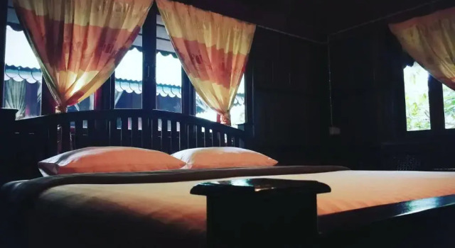 Бунгало Standard с балконом и с красивым видом из окна Baan Kong Homestay