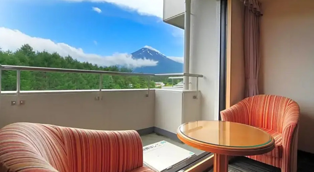 Номер Deluxe с видом на горы Hotel Regina Kawaguchiko