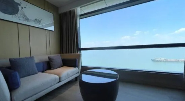 Семейный номер Deluxe с видом на море Courtyard by Marriott Xiamen