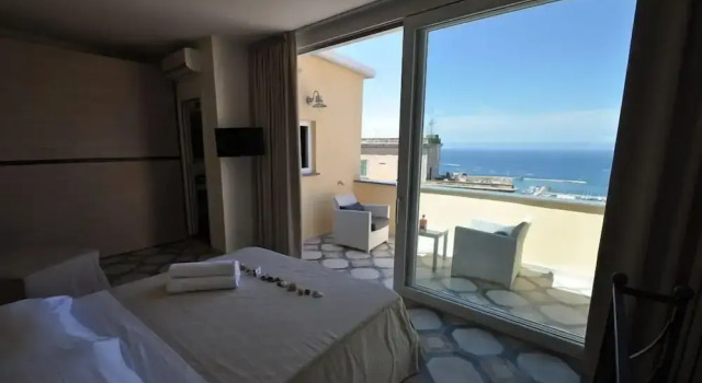 Deluxe double chambre Vue mer Terra Murata Boutique b&b