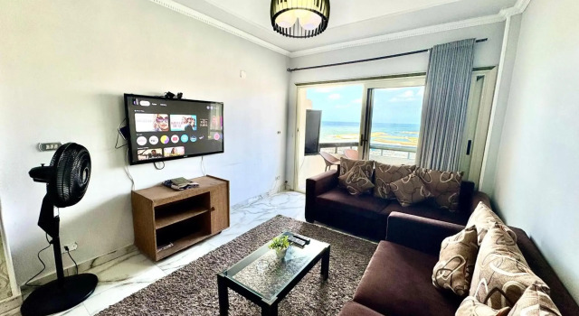 Alexandria Luxury Apartments Gleem 3 Direct Sea View, Rezervovat Apartmán Alexandrie Egypt, poblíž Stanley Bridge