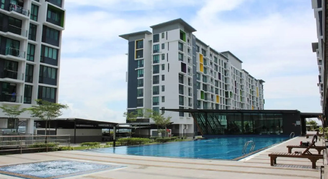 Serviced Apartments @ Vivacity Megamall, Rezerwuj Apartament Kuching Sarawak