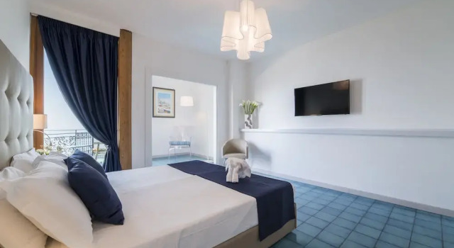 Номер Deluxe с балконом и с видом на море Hotel Sole
