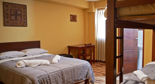Двухместный семейный номер Standard El Parche Rutero Hostel
