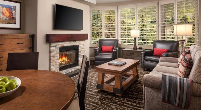 Номер Standard с балконом West Vail 1 Bedroom Condo at Streamside