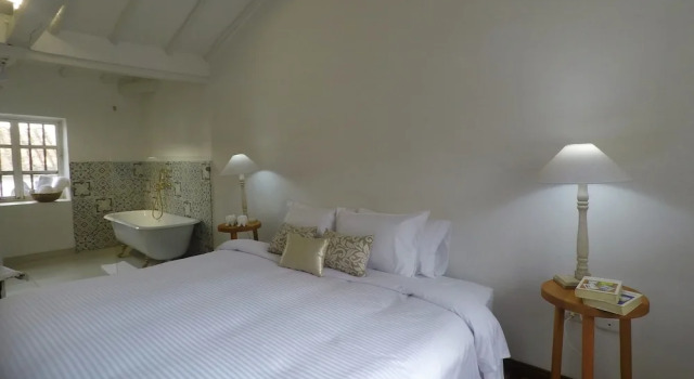 Двухместный люкс с видом на сад Hotel Casa Boutique Villa de Leyva