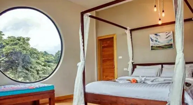 Люкс Deluxe Tantai Eco Farm Stay At Khao Yai