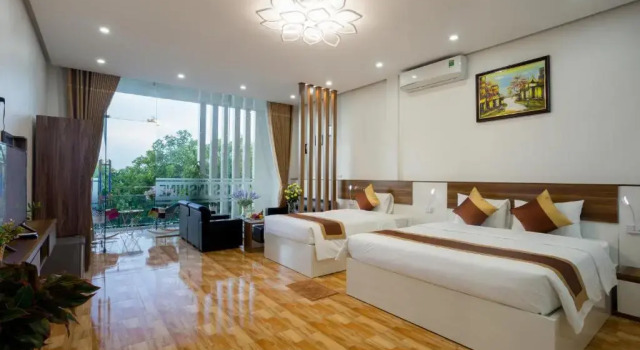 Семейный номер Standard с балконом Tam Coc Sunshine Homestay