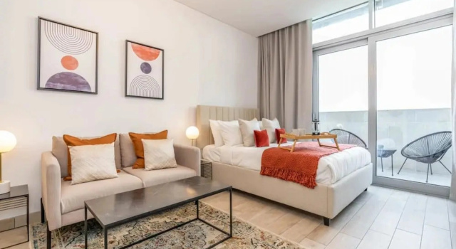 Silkhaus Burj Khalifa View Cozy Difc Studio, Забронировать Апартаменты/квартира Отели Дубая с парковкой, рядом с Дубайский международный финансовый центр, Парковка