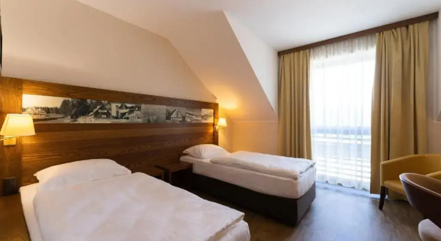 Двухместный номер Comfort с красивым видом из окна Hotel Arena Maribor